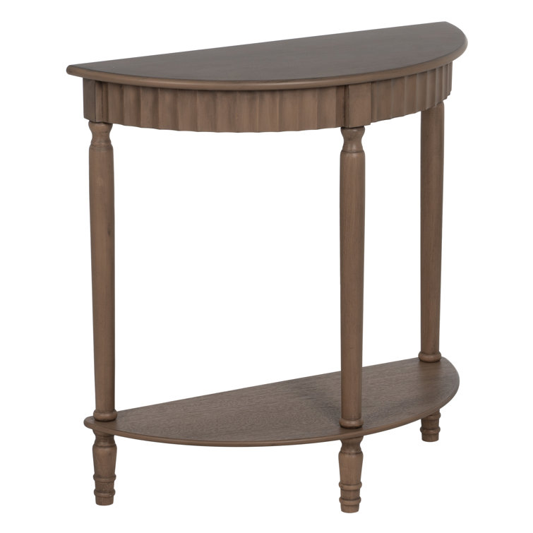 Wayfair half moon console outlet table